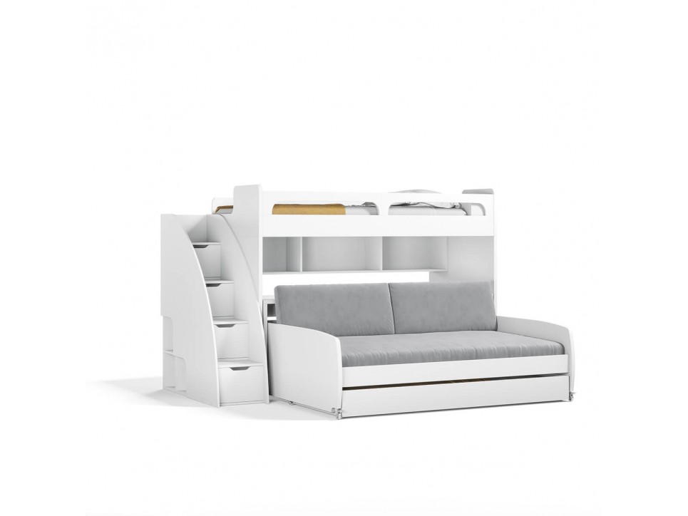 Bel Mondo Twin Over Full/Full XL Bunk Bed Set