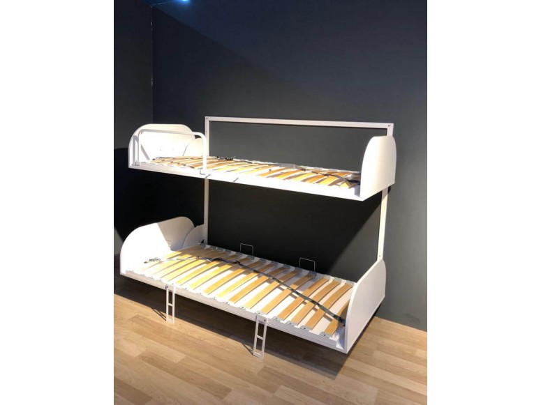 Simple Bunk Twin/Twin XL Murphy Wall Bed