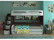 Bel Mondo Twin Over Full/Full XL Bunk Bed Set