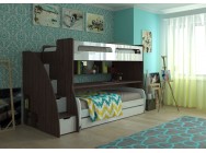 Bel Mondo Twin Over Full/Full XL Bunk Bed Set