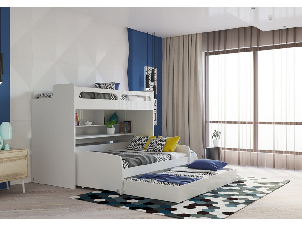 Bel Mondo Twin Over Full/Full XL Bunk Bed Set