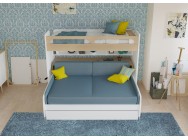 Bel Mondo Twin Over Full/Full XL Bunk Bed Set