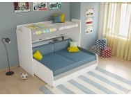 Bel Mondo Twin Over Full/Full XL Bunk Bed Set