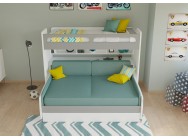 Bel Mondo Twin Over Full/Full XL Bunk Bed Set