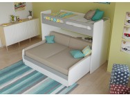 Bel Mondo Twin Over Full/Full XL Bunk Bed Set