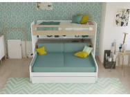 Bel Mondo Twin Over Full/Full XL Bunk Bed Set