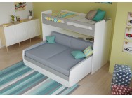 Bel Mondo Twin Over Full/Full XL Bunk Bed Set
