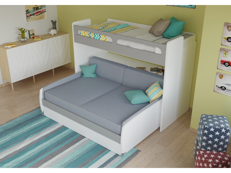 Bel Mondo Twin Over Full/Full XL Bunk Bed Set