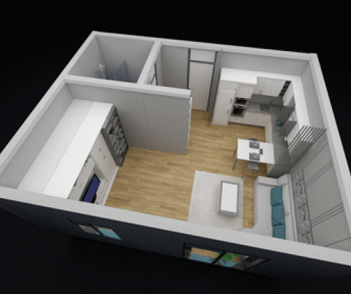 Walking Wall Bed