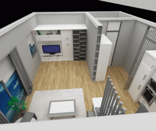 Walking Wall Bed