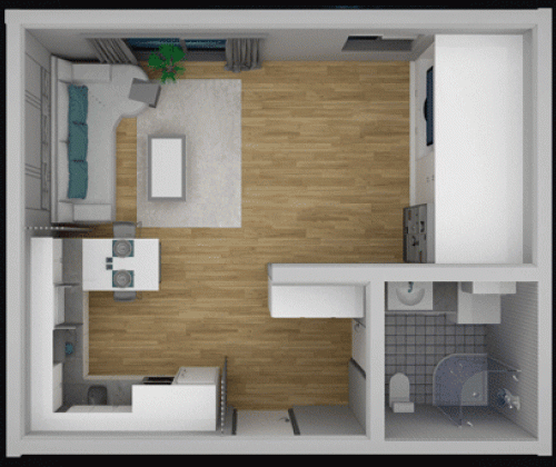Walking Wall Bed